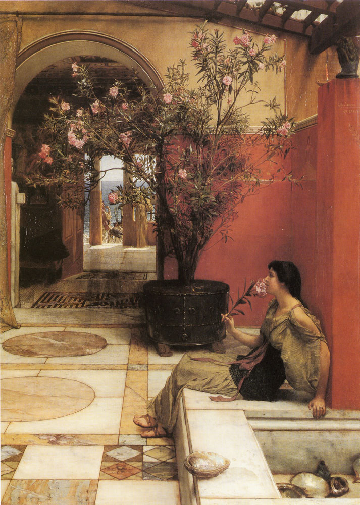 Lawrence Alma-Tadema - An Oleander