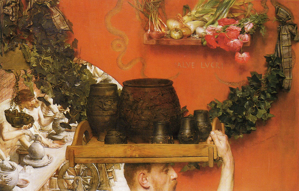 Lawrence Alma-Tadema - The Roman Potters in Britain