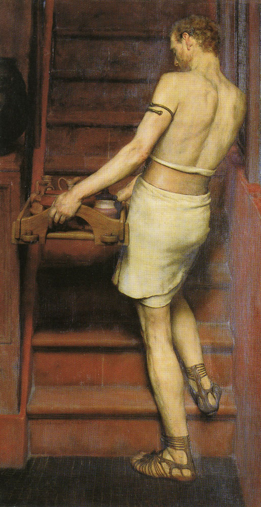 Lawrence Alma-Tadema - A Romano-British Potter