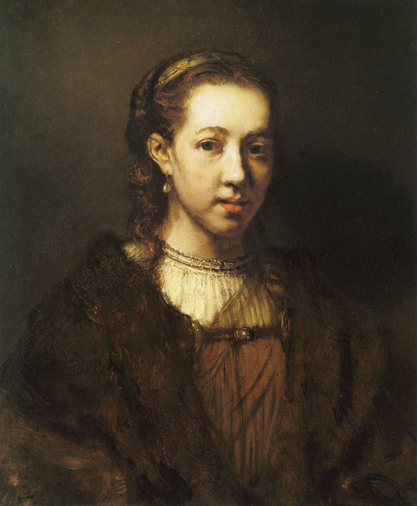 Follower of Rembrandt - Portrait of a Woman