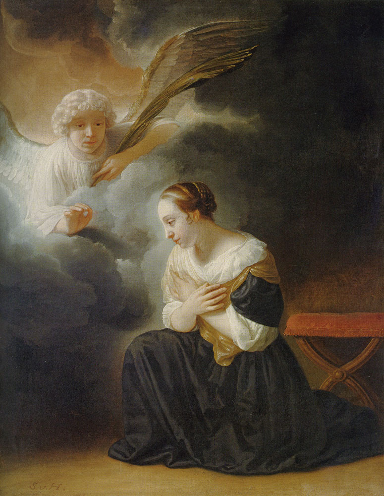 Samuel van Hoogstraten - The Annunciation of the Death of the Virgin