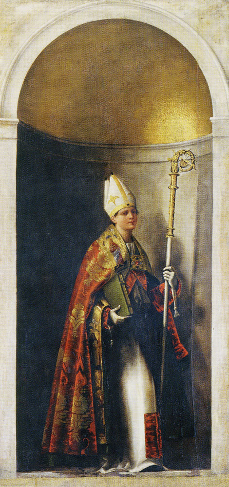 Sebastiano del Piombo - Saint Louis of Toulouse