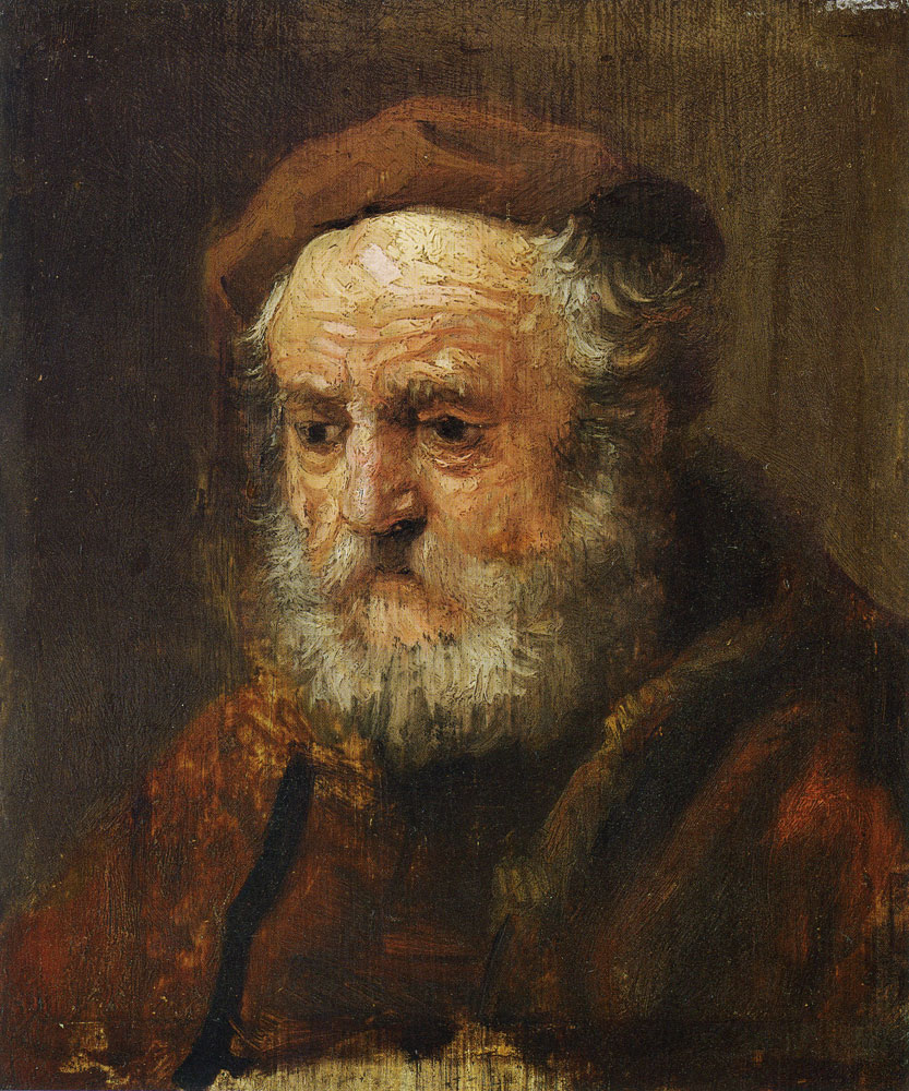 Style of Rembrandt - Study Head of an Old Man