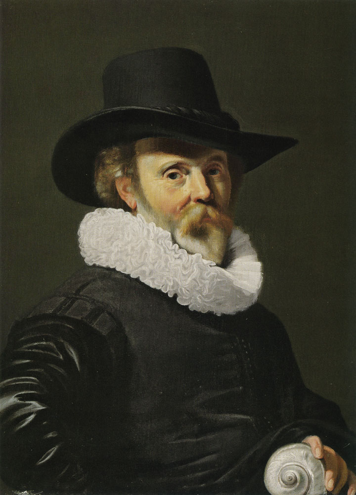 Thomas de Keyser - Portrait of a Man with a Shell