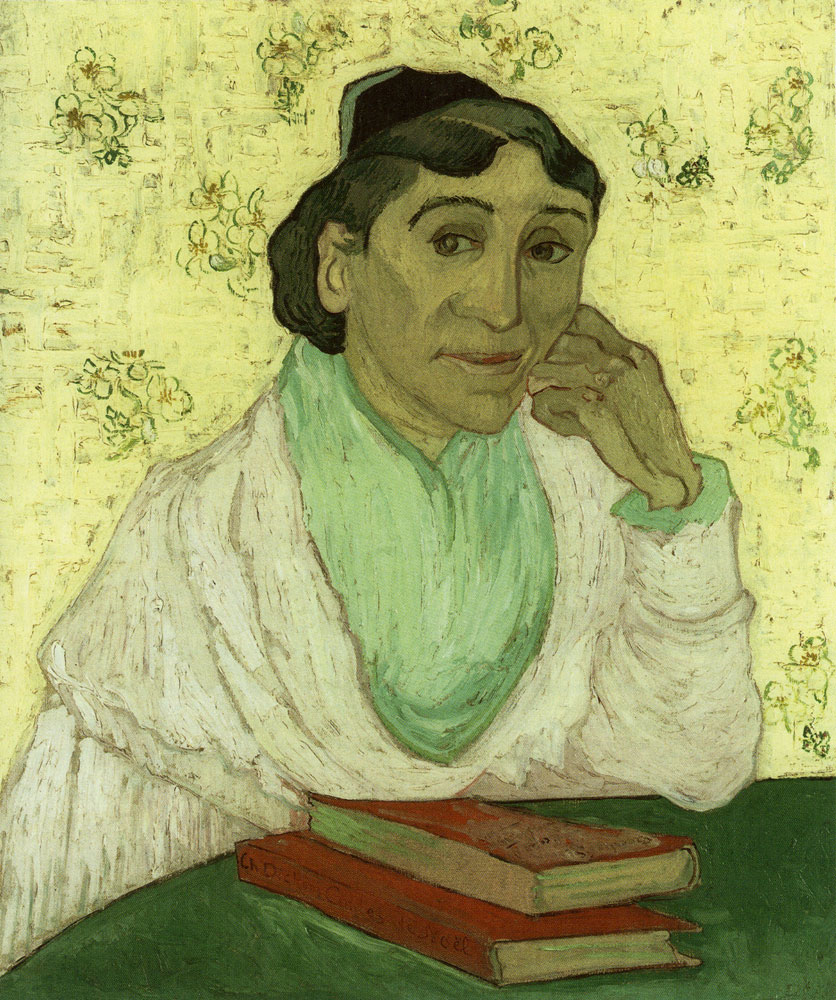 Vincent van Gogh - The Arlésienne, Mme Ginoux in Light-Colored Dress and with Cream-Colored Background