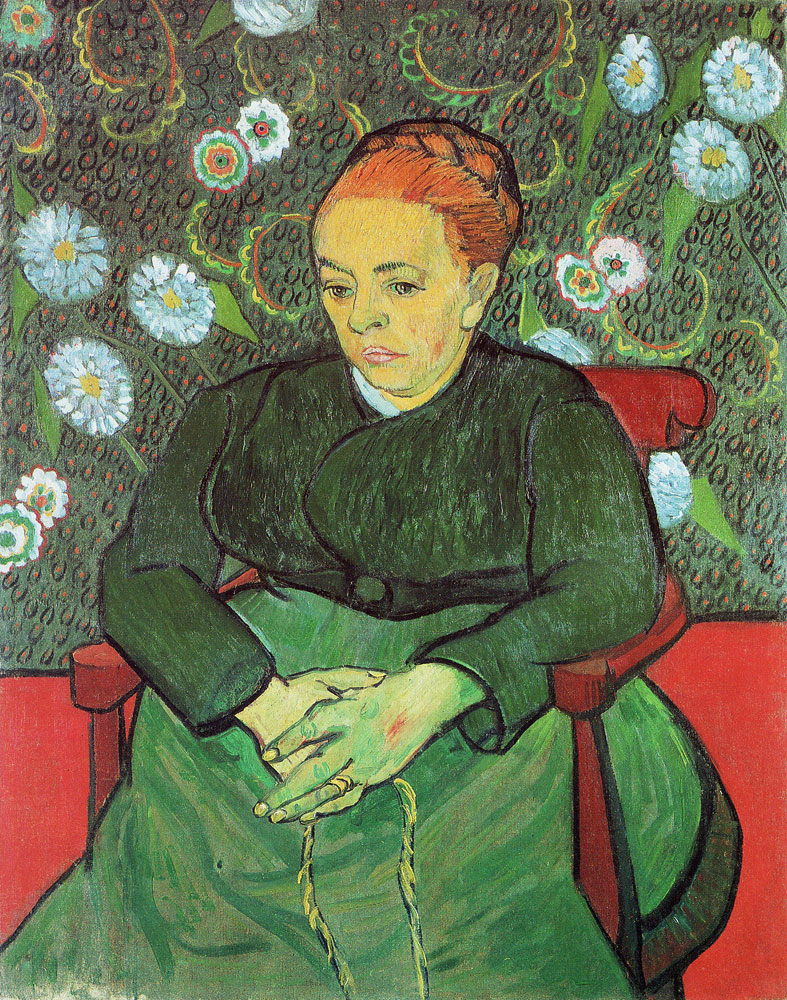 Vincent van Gogh - Augustine Roulin (La Berceuse)