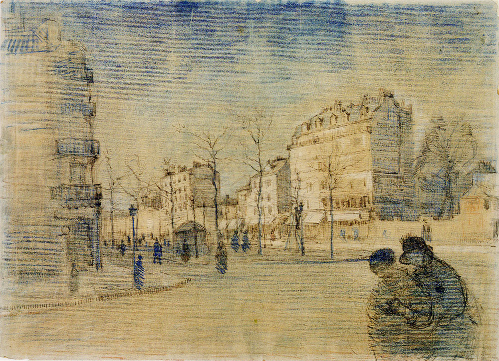 Vincent van Gogh - Boulevard de Clichy, Paris