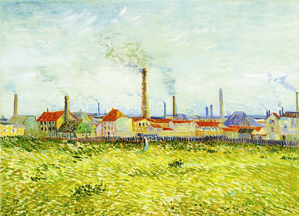 Vincent van Gogh - Factories at Asnières