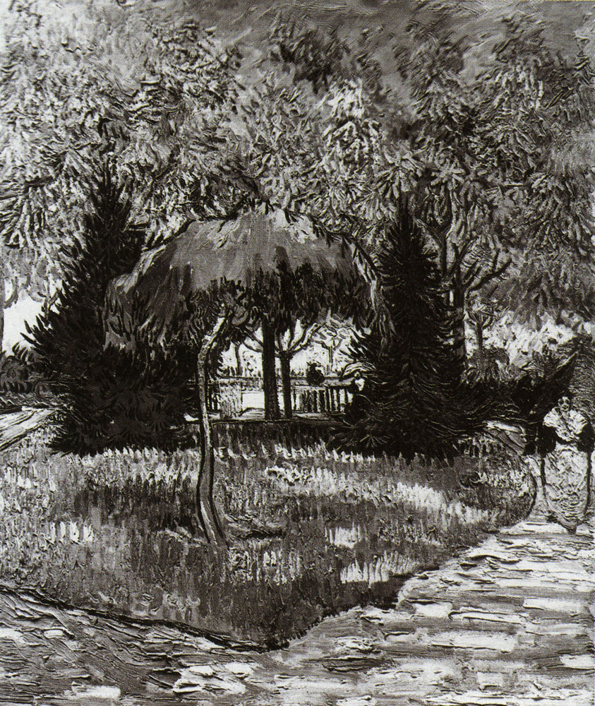 Vincent van Gogh - A Lane in the Public Garden