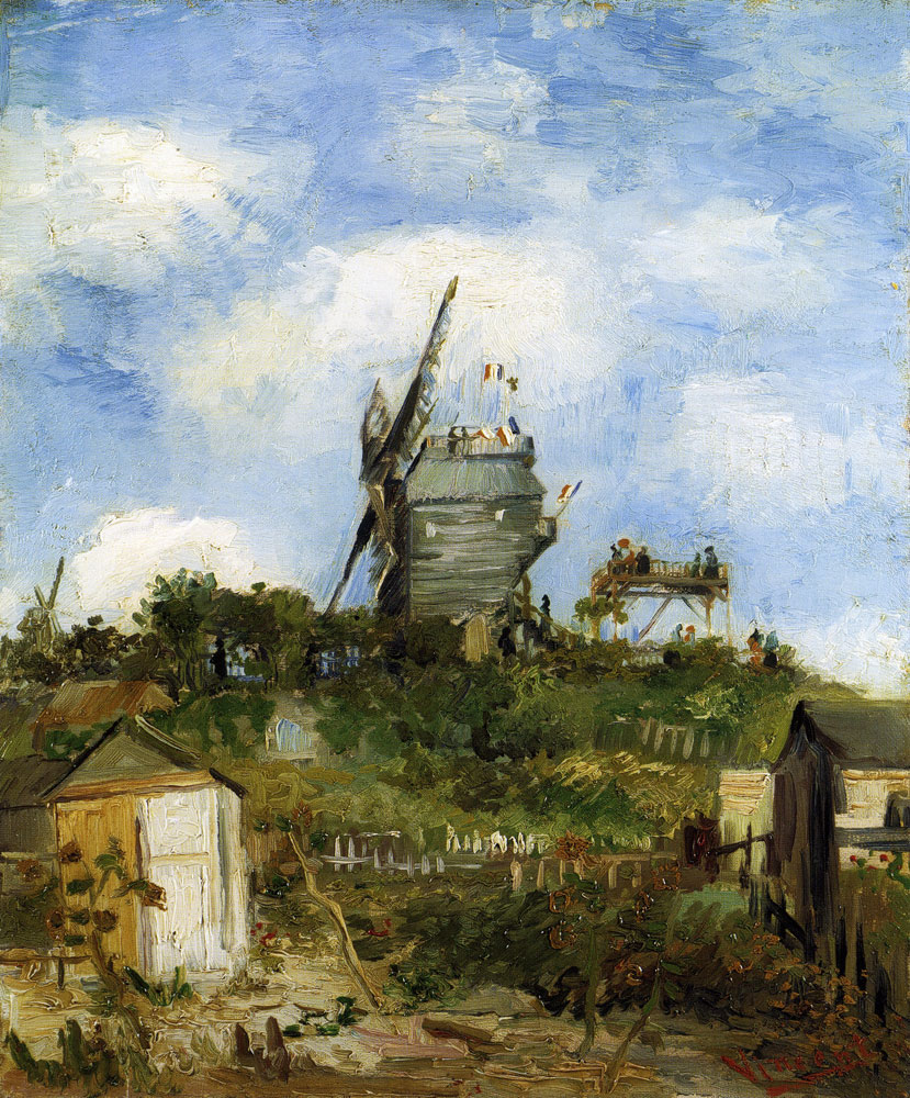 Vincent van Gogh - Le Moulin de Blûte-fin