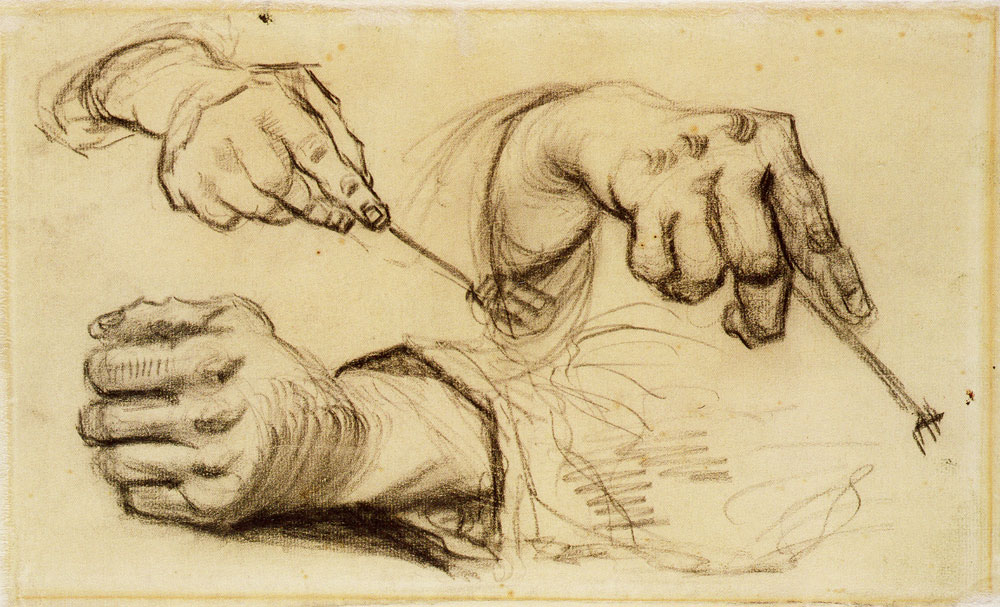 Vincent van Gogh - Three Hands
