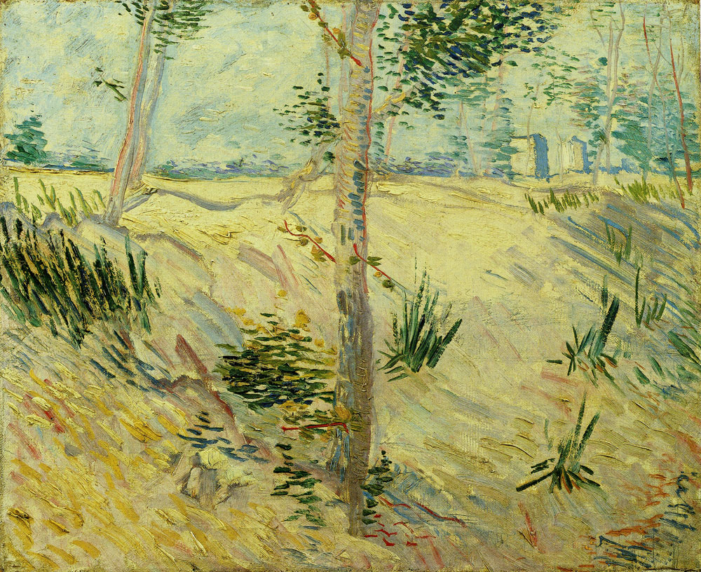 Vincent van Gogh - Trees on a Slope