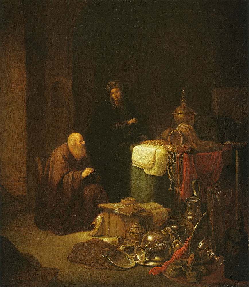 Willem de Poorter - Allegory on Greed