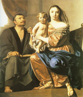 Cesar van Everdingen Holy Family