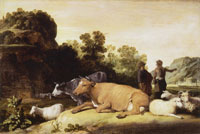 Claes Cornelisz. Moeyaert Jacob at the Spring, Asking after Laban