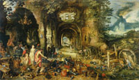Jan Brueghel the Elder and Hendrick van Balen Allegory of Fire