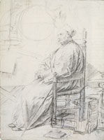Jan Lievens Scholar Sitting in His Study