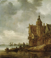 Jan van Goyen Country House near the Water
