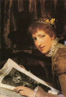 Lawrence Alma-Tadema Interrupted