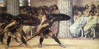 Lawrence Alma-Tadema A Pyrrhic Dancer