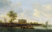 Salomon van Ruysdael View of the Town of Alkmaar