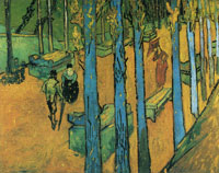 Vincent van Gogh The Alyscamps, Avenue at Arles