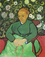 Vincent van Gogh Augustine Roulin (La Berceuse)