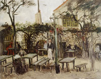Vincent van Gogh - Terrace of a Café (La Guinguette)