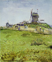 Vincent van Gogh The Moulin de Blute-Fin