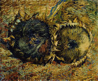 Vincent van Gogh Two Cut Sunflowers