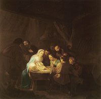Willem de Poorter The Adoration of the Shepherds