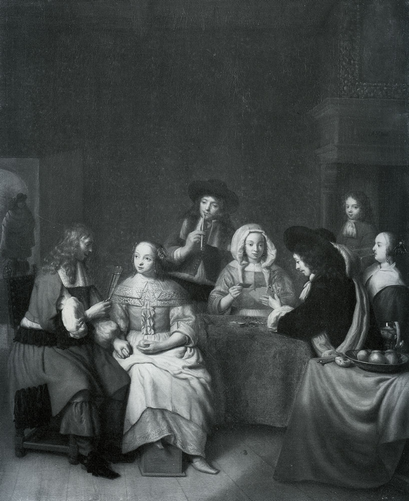 Abraham van Dijck - Intrerior Scene