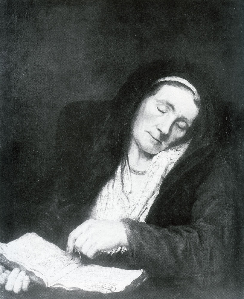 Abraham van Dijck - Sleeping Woman
