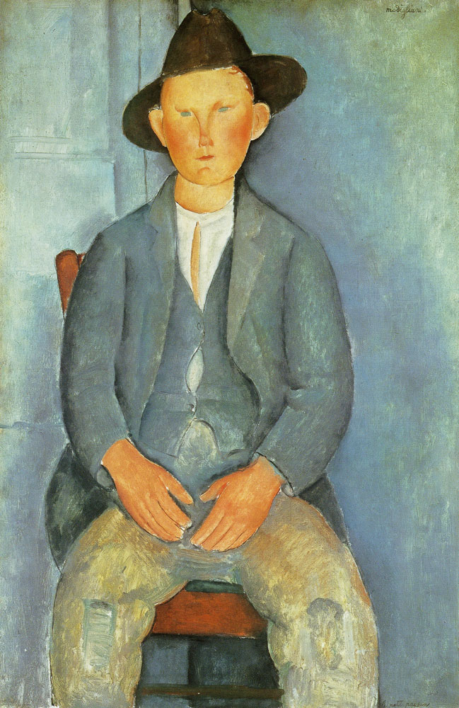 Amedeo Modigliani - The Little Peasant