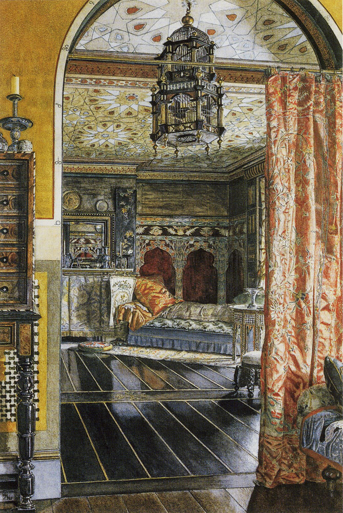 Anna Alma-Tadema - The Drawing Room at Townshend House