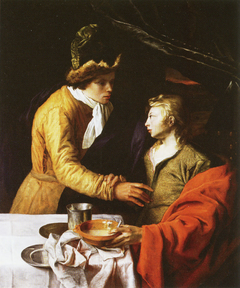 Attributed to Gerrit Willemsz. Horst - Esau Selling His Birthright to Jacob