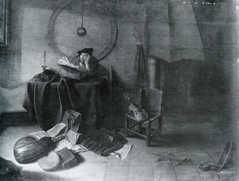 Isaac de Jouderville - Scholar in a Study