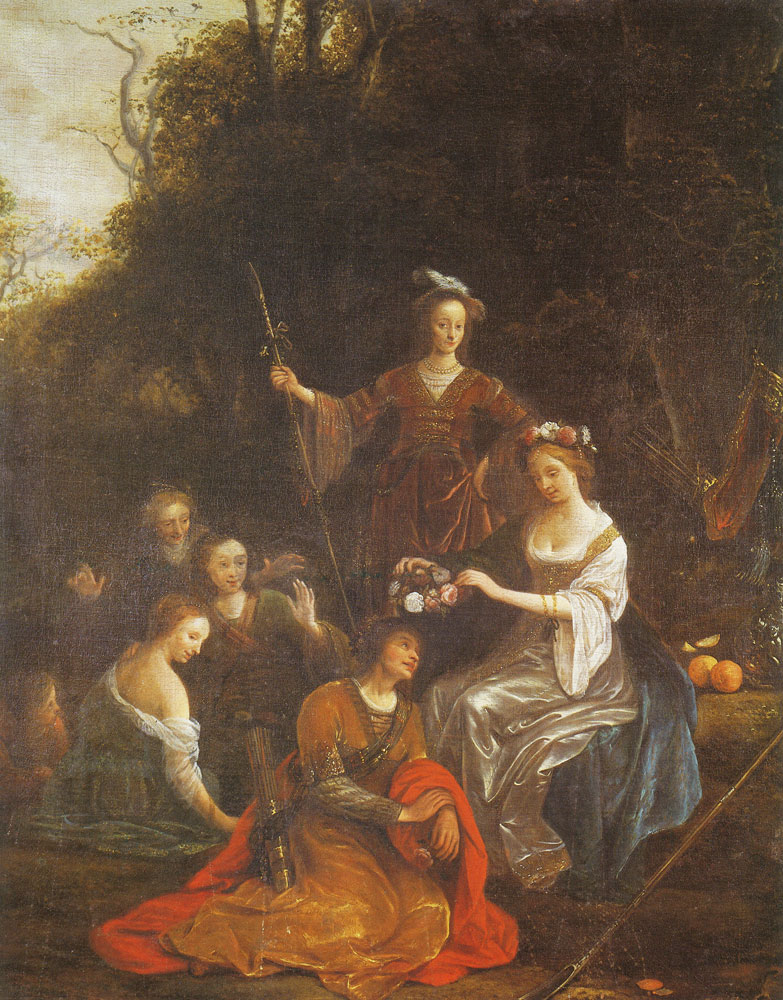 Jacob de Wet the Younger - Amarilli and Mirtillo