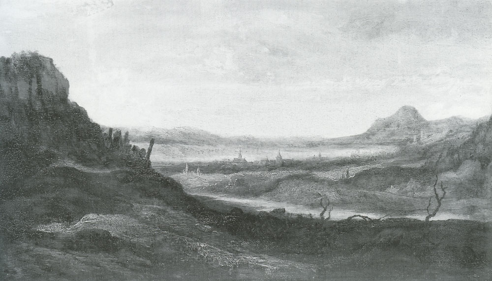 Jacob de Villeers - Landscape with a City in the Background