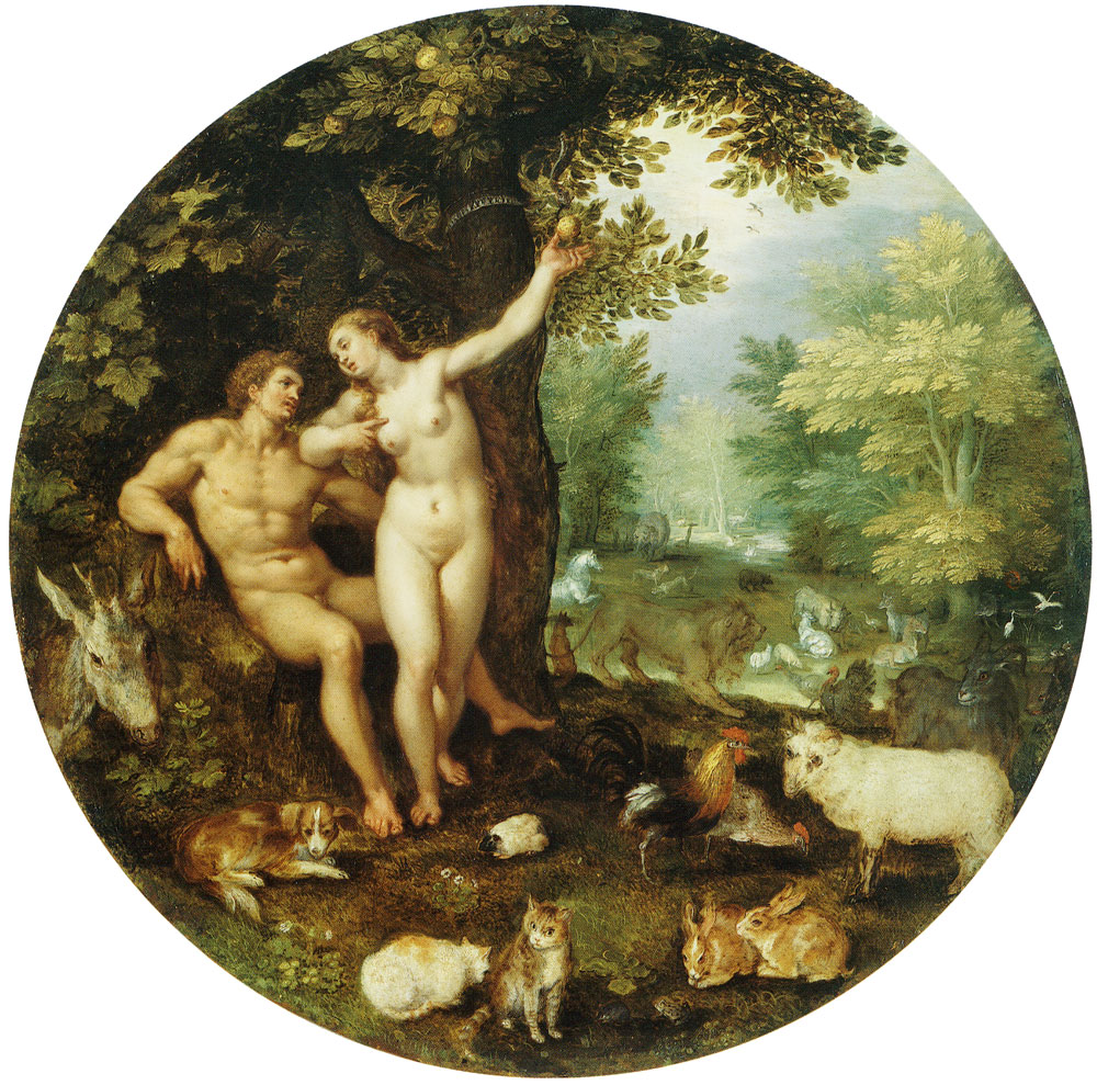 Jan Brueghel the Elder and Hendrick de Clerck - The Garden of Eden with the Fall of Man