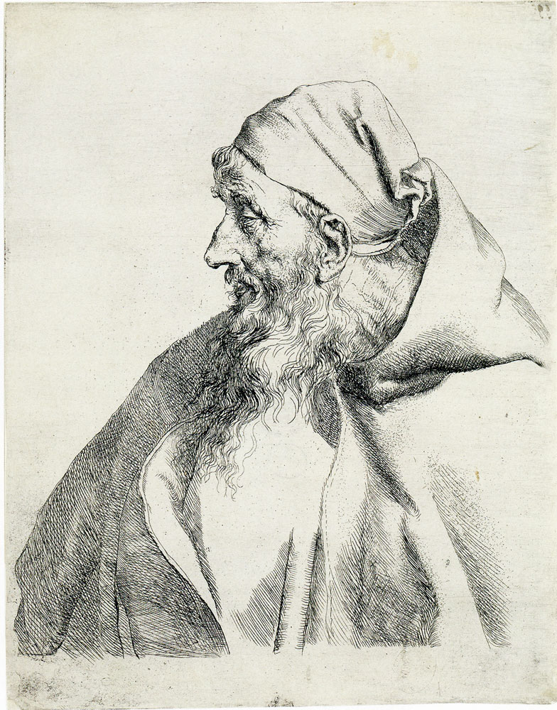 Jan Lievens - Bust of a Capuchin Monk