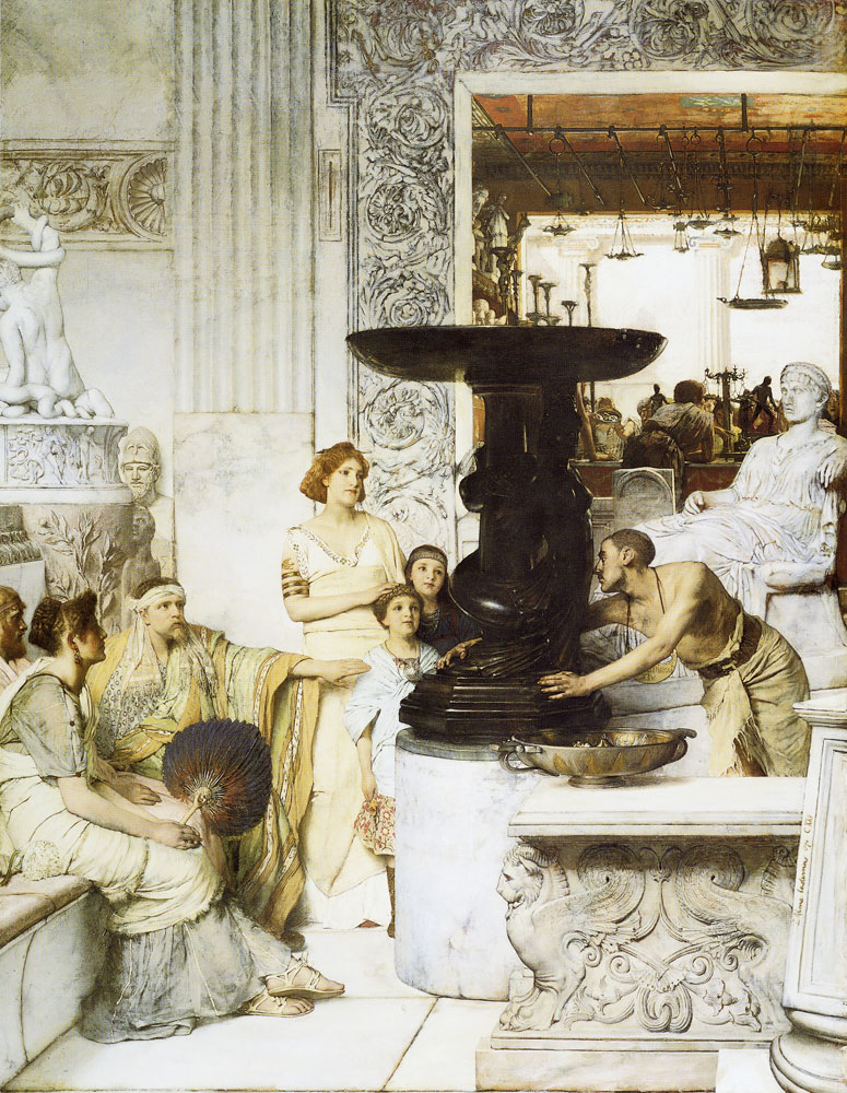 Lawrence Alma-Tadema - The Sculpture Gallery
