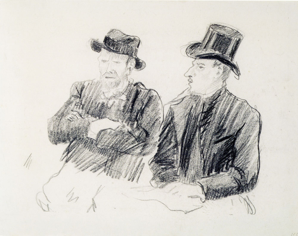 Lucien Pissarro - Vincent van Gogh in Conversation