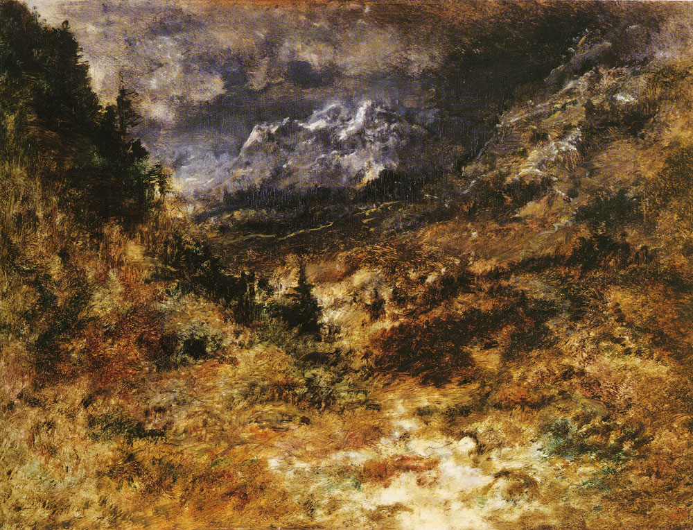 Narcisse Virgile Diaz de la Peña - View of the Pyrenees
