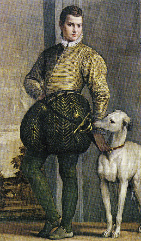 Paolo Veronese - Boy with a Greyhound