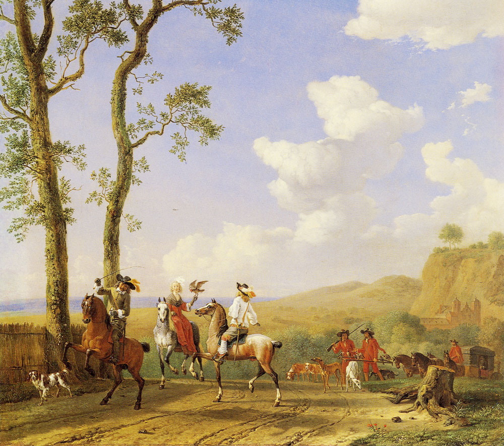 Paulus Potter - The Hunting Party