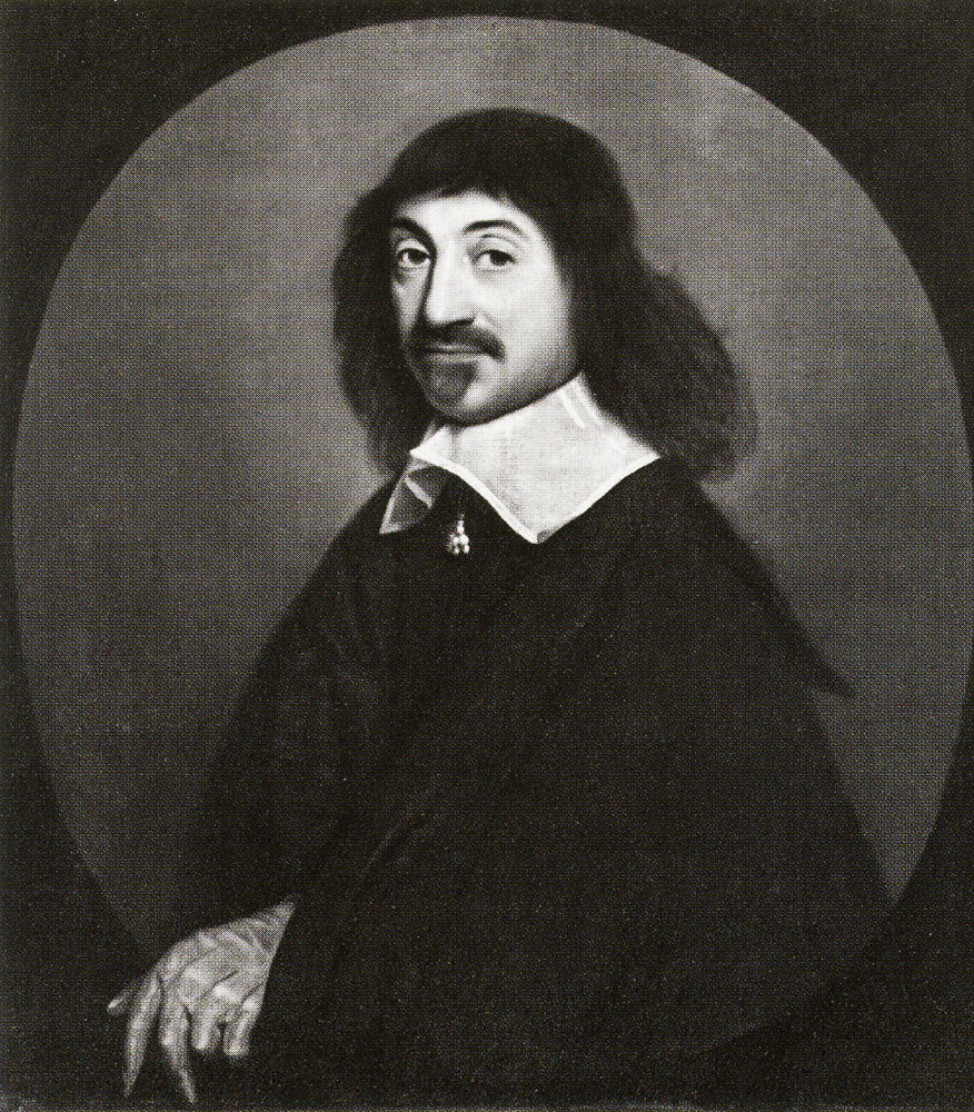 Pieter Nason - Portrait of René Descartes