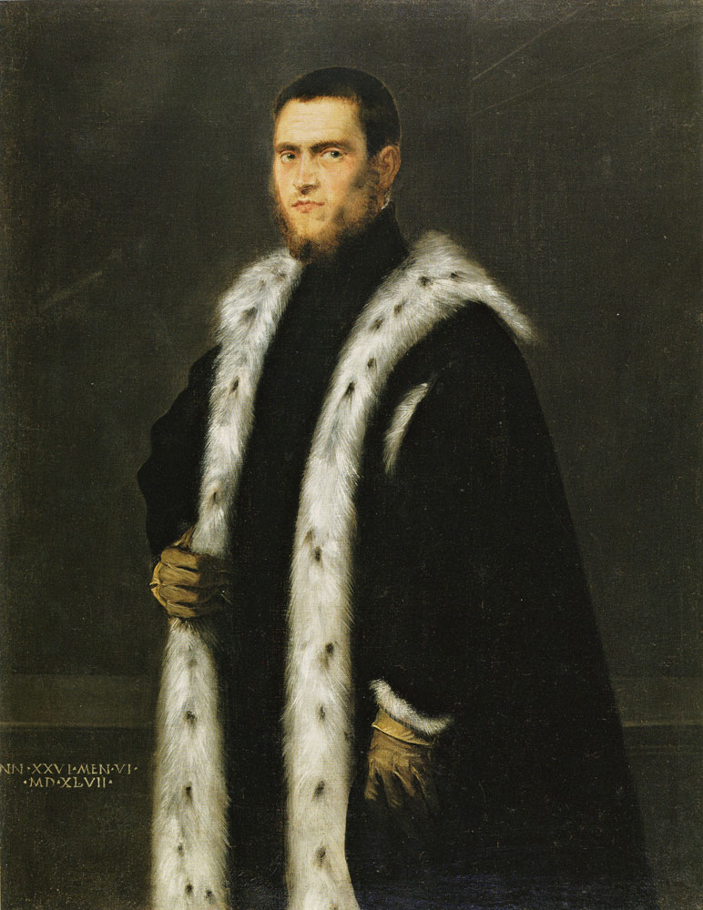 Tintoretto - Portrait of a Man Aged Twenty-Six