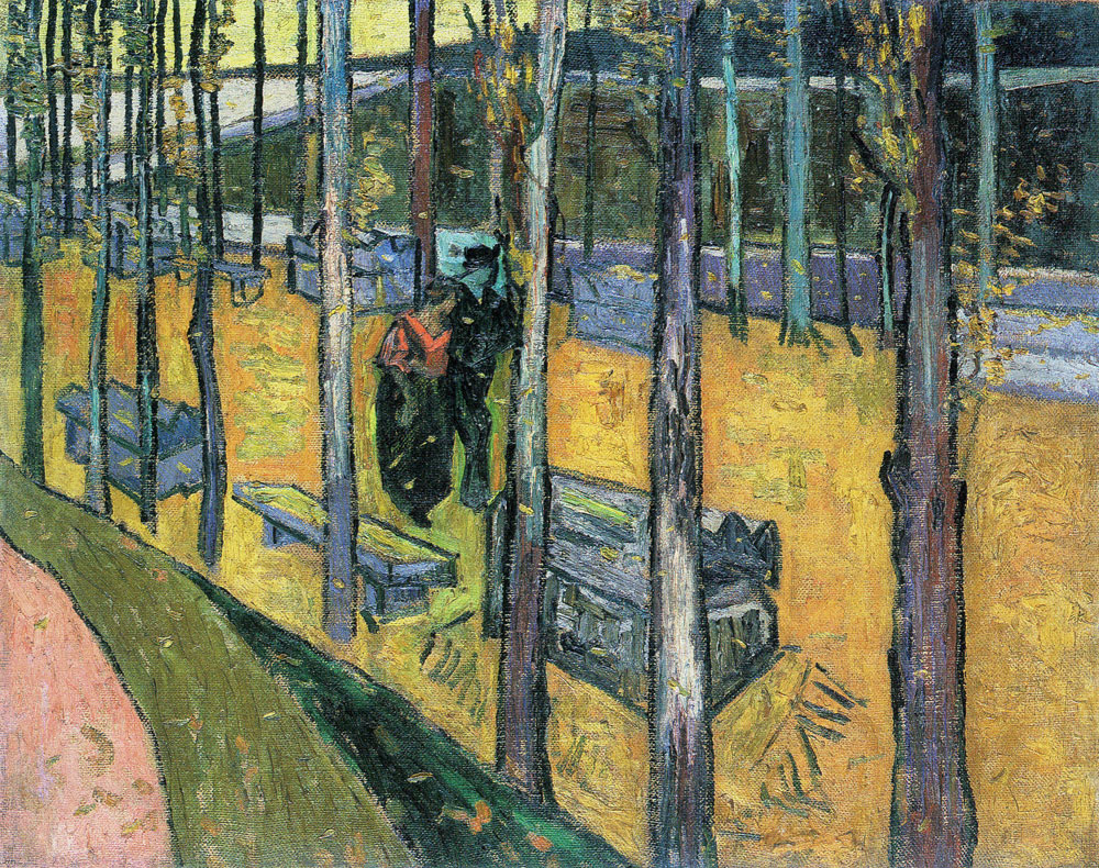 Vincent van Gogh - The Alyscamps, Avenue at Arles