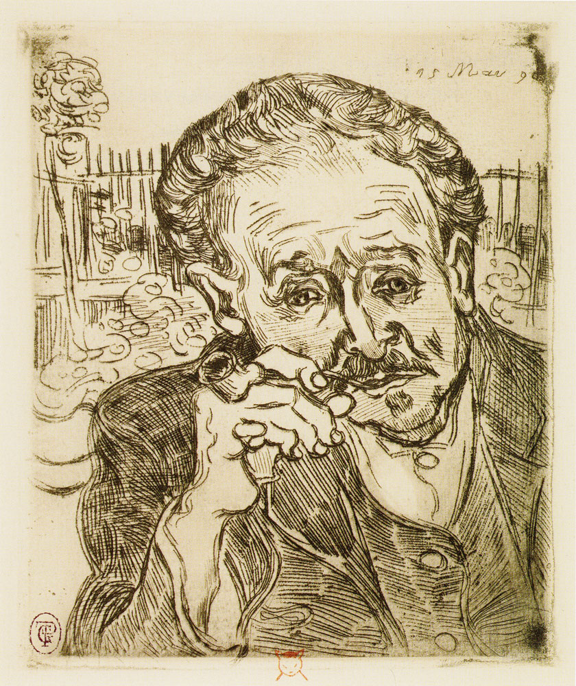 Vincent van Gogh - Portrait of Dr. Gachet